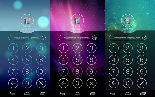 AppLock Theme Aurora