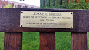 Jeanne K Krieger Memorial Bench