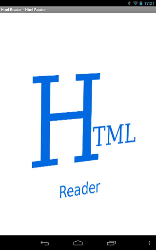 Html Reader No Ads