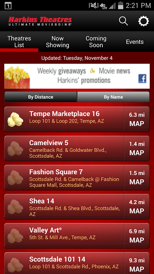 Harkins Theatres Android Apps on Google Play
