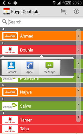 Egypt Contacts