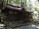 Forest Sacred Wooden Shrine 