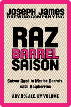 Logo of Joseph James Wine Barrel-aged Raspberry Saison