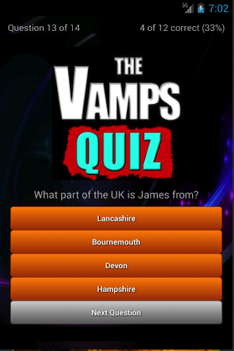 【免費音樂App】Fan Trivia The Vamps Quiz App-APP點子