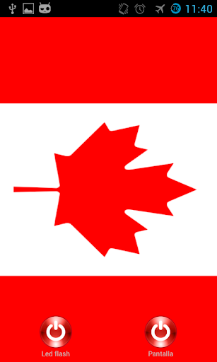 【免費工具App】Lantern flash screen Canada-APP點子