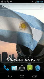 Lastest 3D Argentina Flag LWP + APK