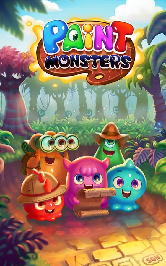 Paint Monsters - screenshot