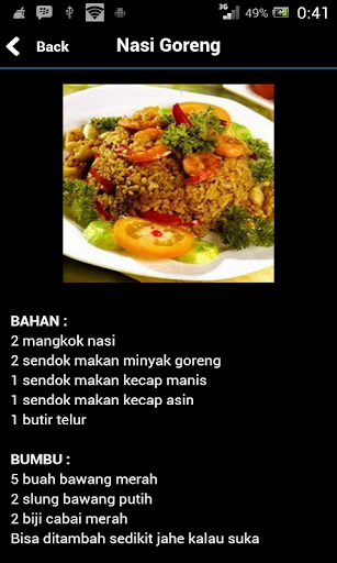 Resep Nasi Goreng