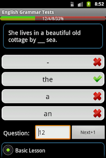 English Grammar Tests Screenshots 3