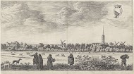 Gezicht op Utrecht, (plaat III)