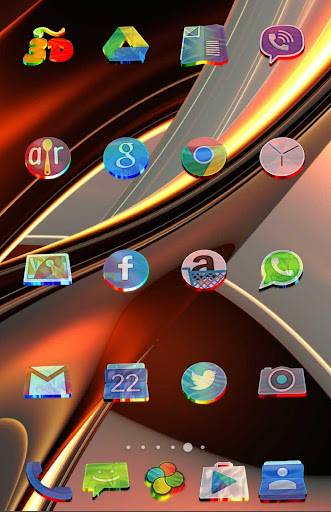 免費下載個人化APP|3D Flash - icon pack app開箱文|APP開箱王