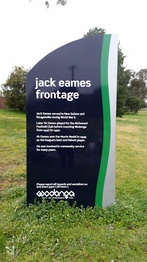 Jack Eames Frontage