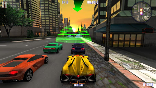 【免費賽車遊戲App】MIDTOWN CRAZY RACE PRO-APP點子