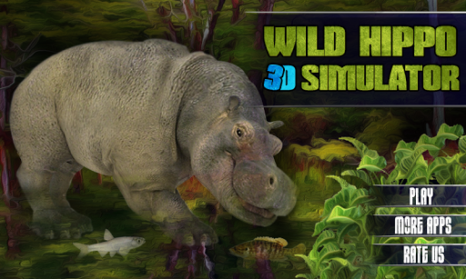 Wild Hippo Attack 3D Simulator
