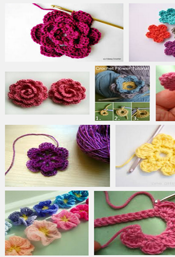 `Easy Crochet Flower Tutorial