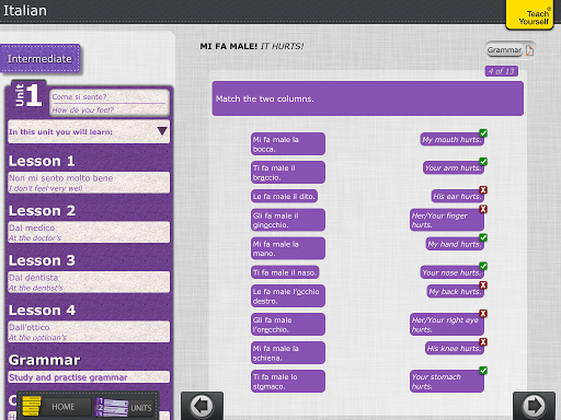 【免費教育App】Italian: Teach Yourself Pro-APP點子