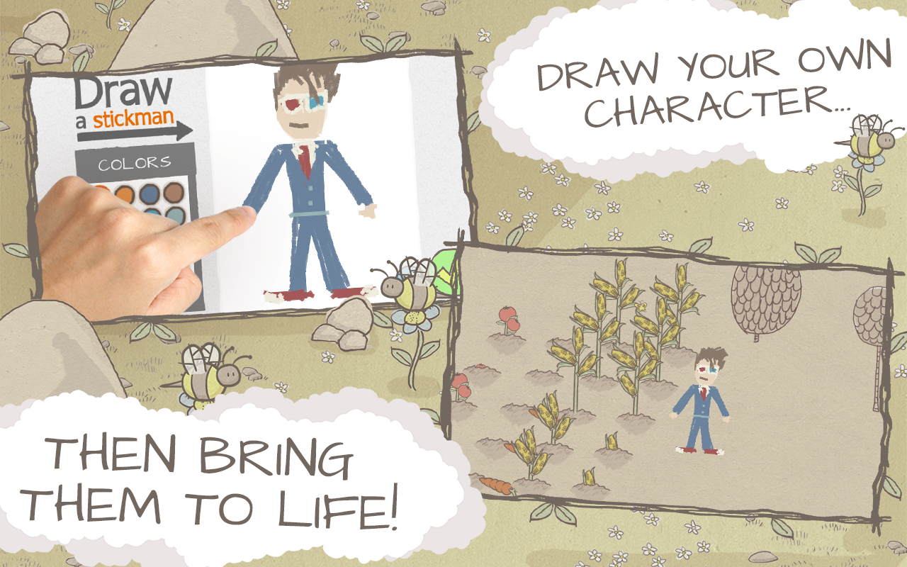 Draw a Stickman: EPIC Free - screenshot