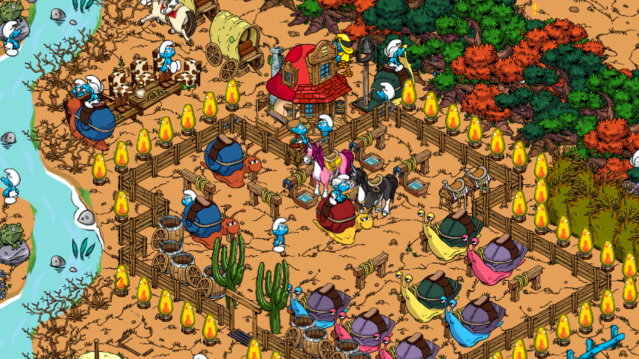 Smurfs' Village v1.4.3a Apk Mod (Unlimited Money & Smurf Berry)