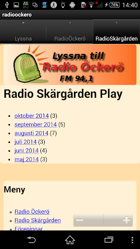 【免費媒體與影片App】Radio Öckerö-APP點子