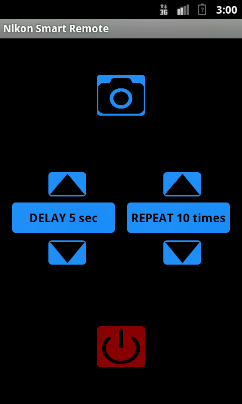 Android application SIRC Remote Control for Nikon screenshort