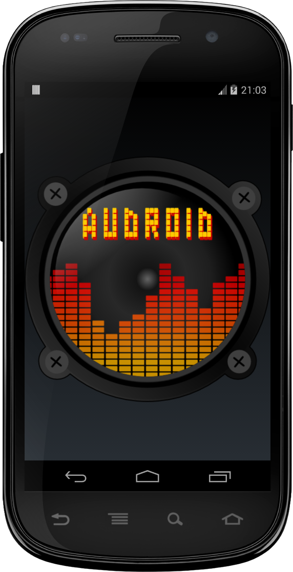 Android application Audroid Pro the AudioManager screenshort