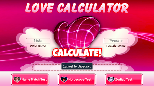 Love calculator