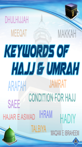 Keywords of Hajj Umrah