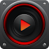 PlayerPro Red Fusion Skin4.0