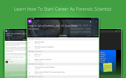 Forensic Science Jobs Course poster 4