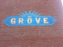 Blue Grove Sign