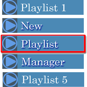 New Playlist Manager 27
