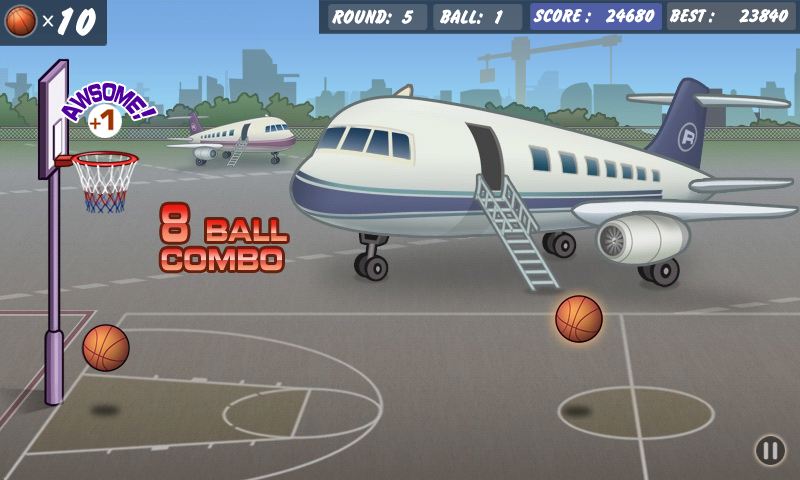   Basketball Shoot: captura de tela 