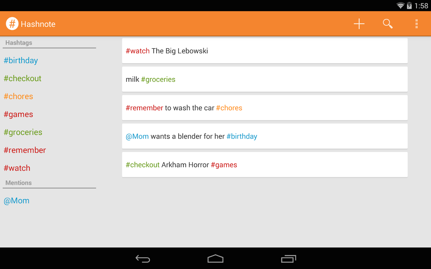    Hashnote- screenshot  