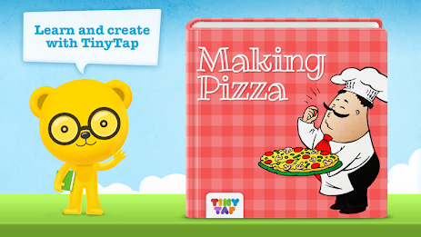 Making Pizza - Cookbook poster 1