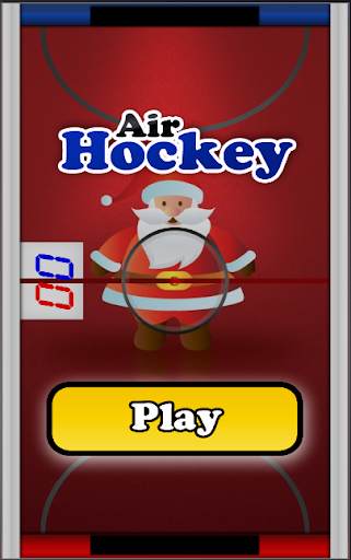 Santa Air Hockey