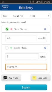 Diabetes UK Tracker Screenshots 0