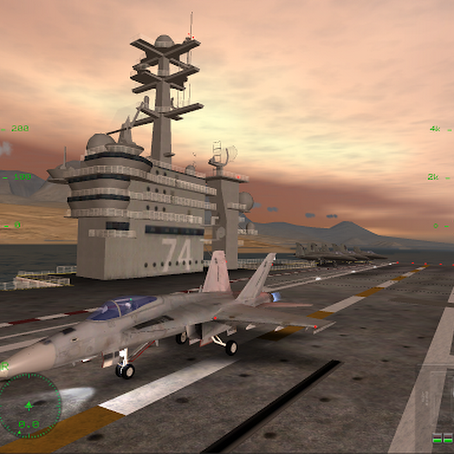 F18 Carrier Landing v5.85 APK (Android savaş ucağı oyunu) / indir, yüke