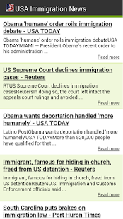 USA Immigration News Screenshots 2