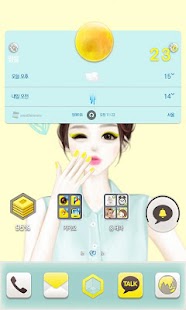 How to install 헷지 옐로우 카카오홈 테마 1.0.0 apk for bluestacks