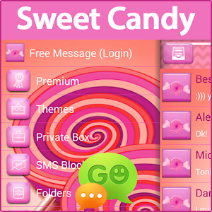GO SMS Sweet Candy 1.4