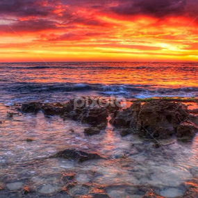 North beach sunset by Dan Searle - Landscapes Sunsets & Sunrises