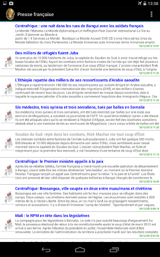 【免費新聞App】Afrique Infos-APP點子