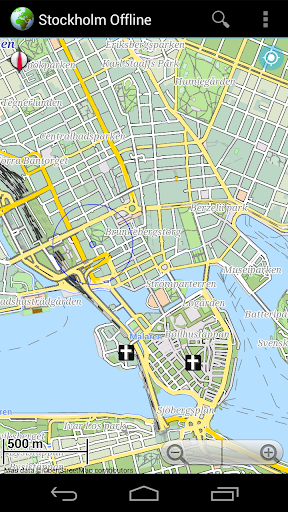 Offline Map Stockholm Sweden