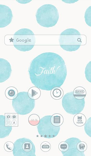 faith dodol launcher theme