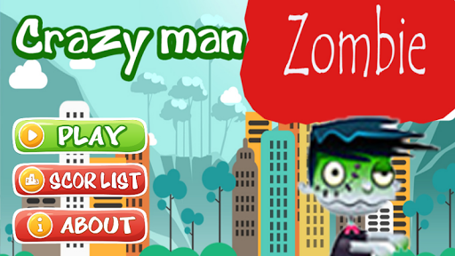 Crazy Man Zombie