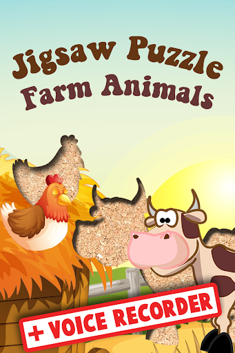 Farm Animals Puzzle Kids Game