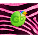 Go Keyboard Pink Zebra Theme logo