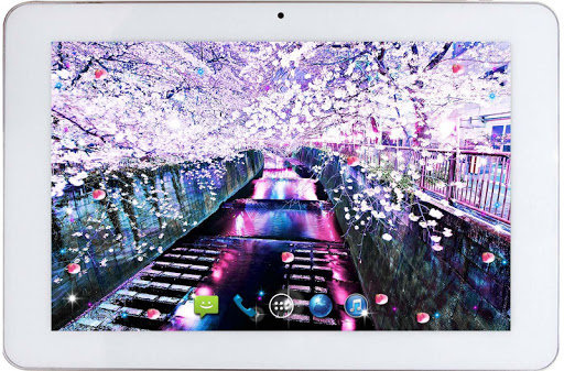 【免費個人化App】Sakura Magic Love HD LWP-APP點子