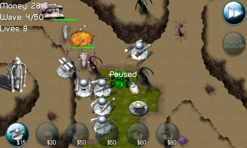 Nexus Defense: Desert Storm Screen 3