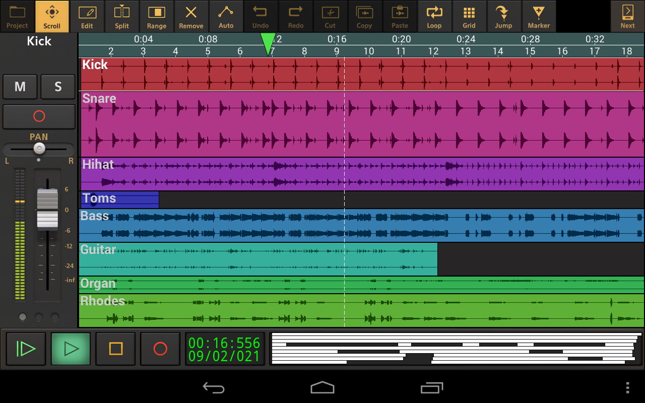 download mixer android for audio free free download Android  DAW FreeNew Audio Evolution Mobile for